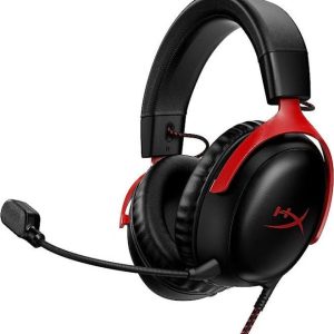 HyperX Cloud II Gaming Headset - 7.1 Surround Sound - Memory Foam Ear Pads - Durable Aluminum Frame - Multi Platform Headset - Works with PC, PS4, PS4 PRO, Xbox One, Xbox One S - Red-4P5M0AA